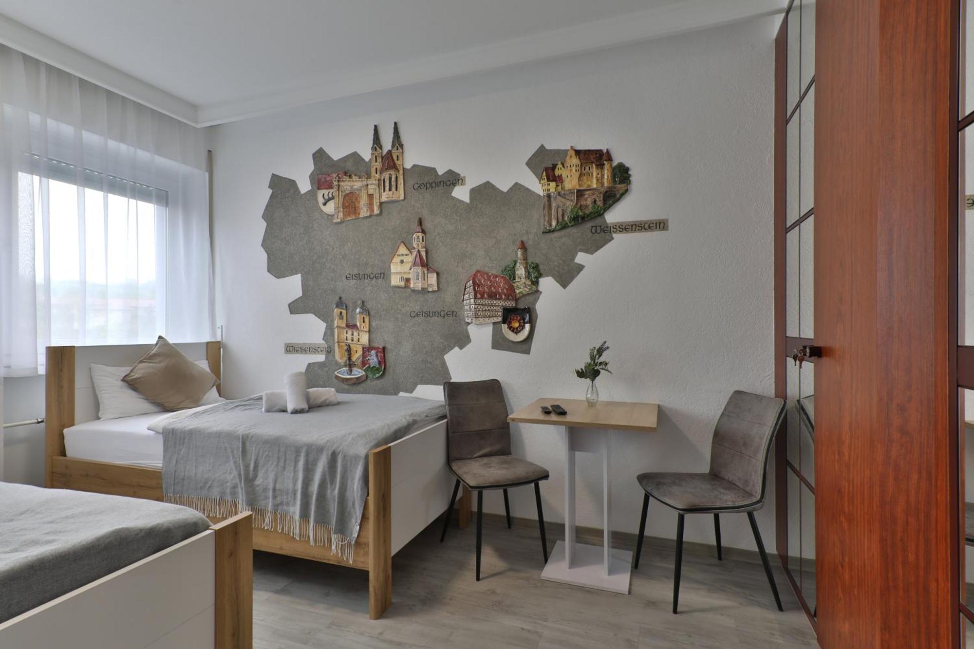 Moderne Ferienwohnungen - Service Wie Im Hotel Göppingen Eksteriør billede